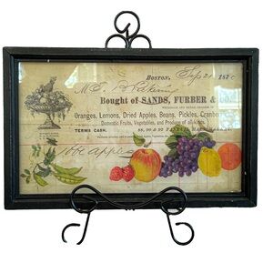 1870 Boston Produce Invoice Wall Art – Sands Furber & Co. Faneuil Hall Market
